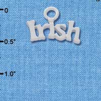 C2649 - Irish - Pendant with bail - Silver Charm